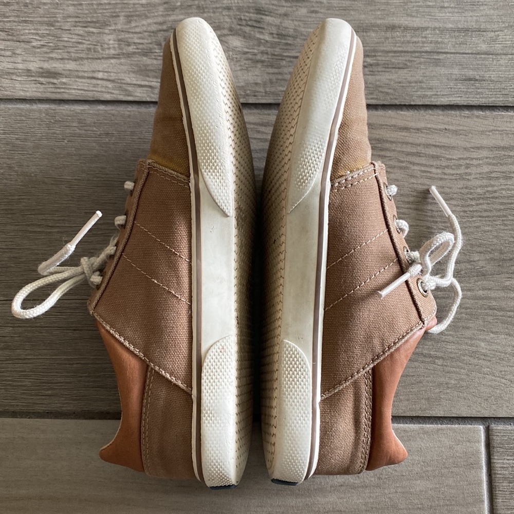 Boys Sperry Ollie Shoes - Tan/Khaki - Picture 6 of 8